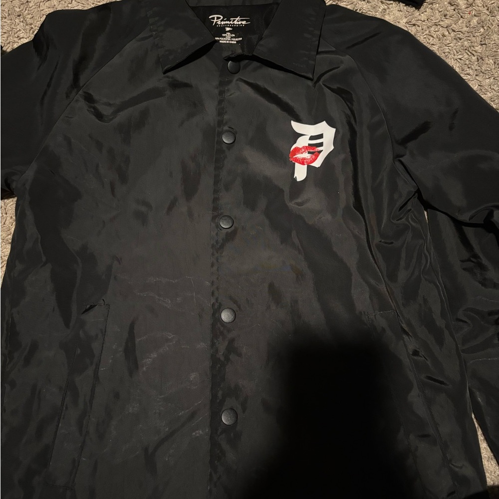 Black Primitive Windbreaker